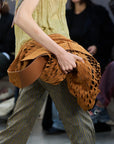 FIORE TWISTED BAG (CARAMEL)