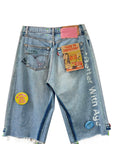 CAMPAIGN TRIPLE-WIDE LONG DENIM SHORT