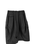 ASYMMETRIC POCKET SHORTS