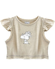 CRUMPLE CROP TOP