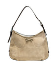 LEATHER BALLERINA BAG