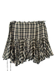TESS SKIRT (CHECK) - NOLM