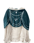LIVING HOODIE WITH EDWARDIAN CAPE