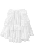 RUFFLE POCKET SKIRT