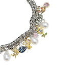 KNUCKLES MULTI-CHARM NECKLACE