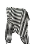 ASYMMETRIC T-SHIRT (STRIPE)