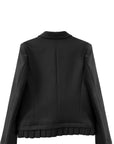 PLEATED JACKET (BLACK)