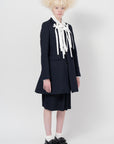 LAYERED BOW SHIRT