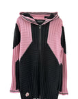 DAKOTA OVERSIZED HOODED KNIT (PINK)