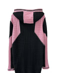DAKOTA OVERSIZED HOODED KNIT (PINK)