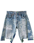 TERESA DOUBLE-WIDE DENIM SHORT