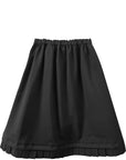 PLEATED HEM SKIRT