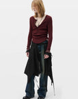 HAMAR WRINKLED TOP