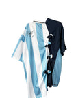 COLLAGE FOOTBALL TOP (BLUE)
