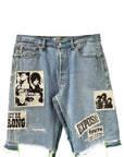 EXPOSÉ DENIM SHORTS (LIGHT)