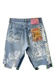 TERESA DOUBLE-WIDE DENIM SHORT