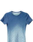 MOON FADED BABY T-SHIRT (BLUE)