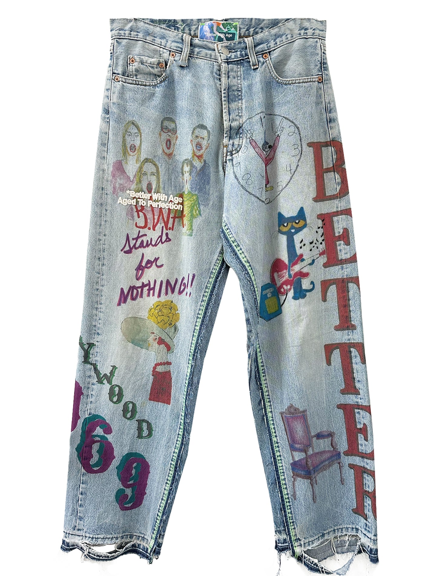 HARRISON DOUBLE-WIDE DENIM