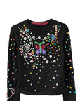 NIGHT DEFUNCT BEADED JERSEY
