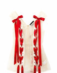 UNRAVELLING RIBBON PORTRAIT TOP