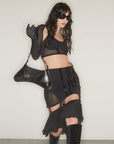 UMA GIRDLE SKIRT (BLACK)