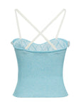 HEIDI CAMISOLE TOP (TURCHESE)