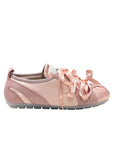SATIN BALLERINA GRIP TRAINER (PINK) - NOLM