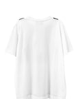 PATCHWORK SATIN T-SHIRT