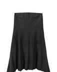ASYMMETRIC PLEATED SKIRT