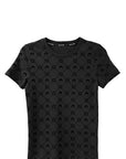 MONOGRAM FLOCKED BABY FIT T-SHIRT
