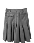 FLARED SHORTS (GREY)