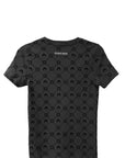 MONOGRAM FLOCKED BABY FIT T-SHIRT