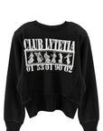 SHOULDER PAD SWEATSHIRT