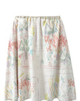 DRAWING PRINT SKIRT