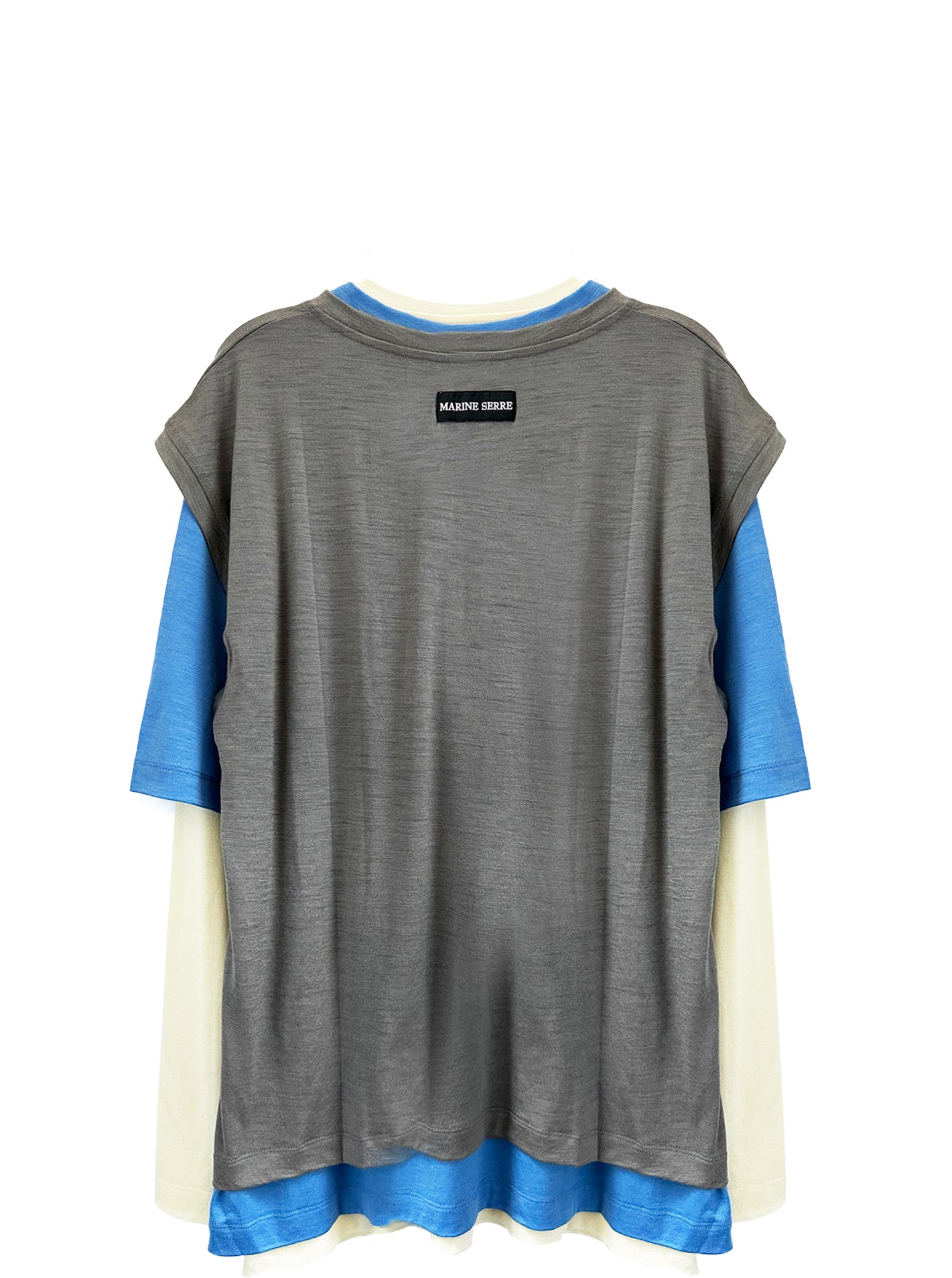 MERINO JERSEY THREE T-SHIRT SET (BLUE)