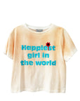 HAPPY CROPPED TOP