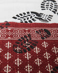 FOOTPRINTED DOORMAT