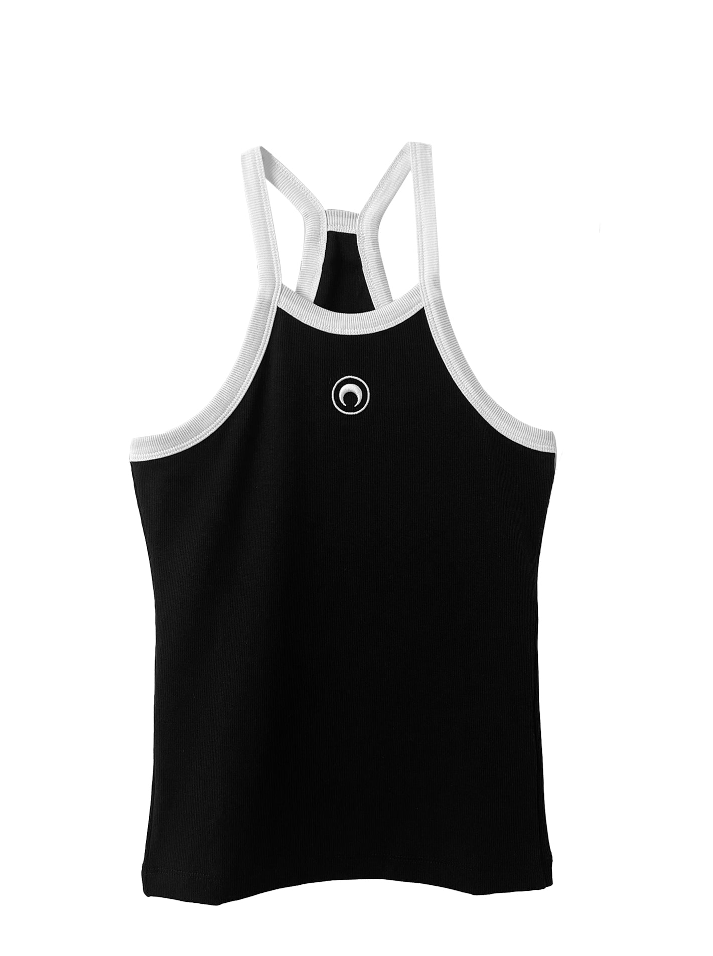 ORGANIC COTTON RIB TANK TOP (BLACK) – NOLM