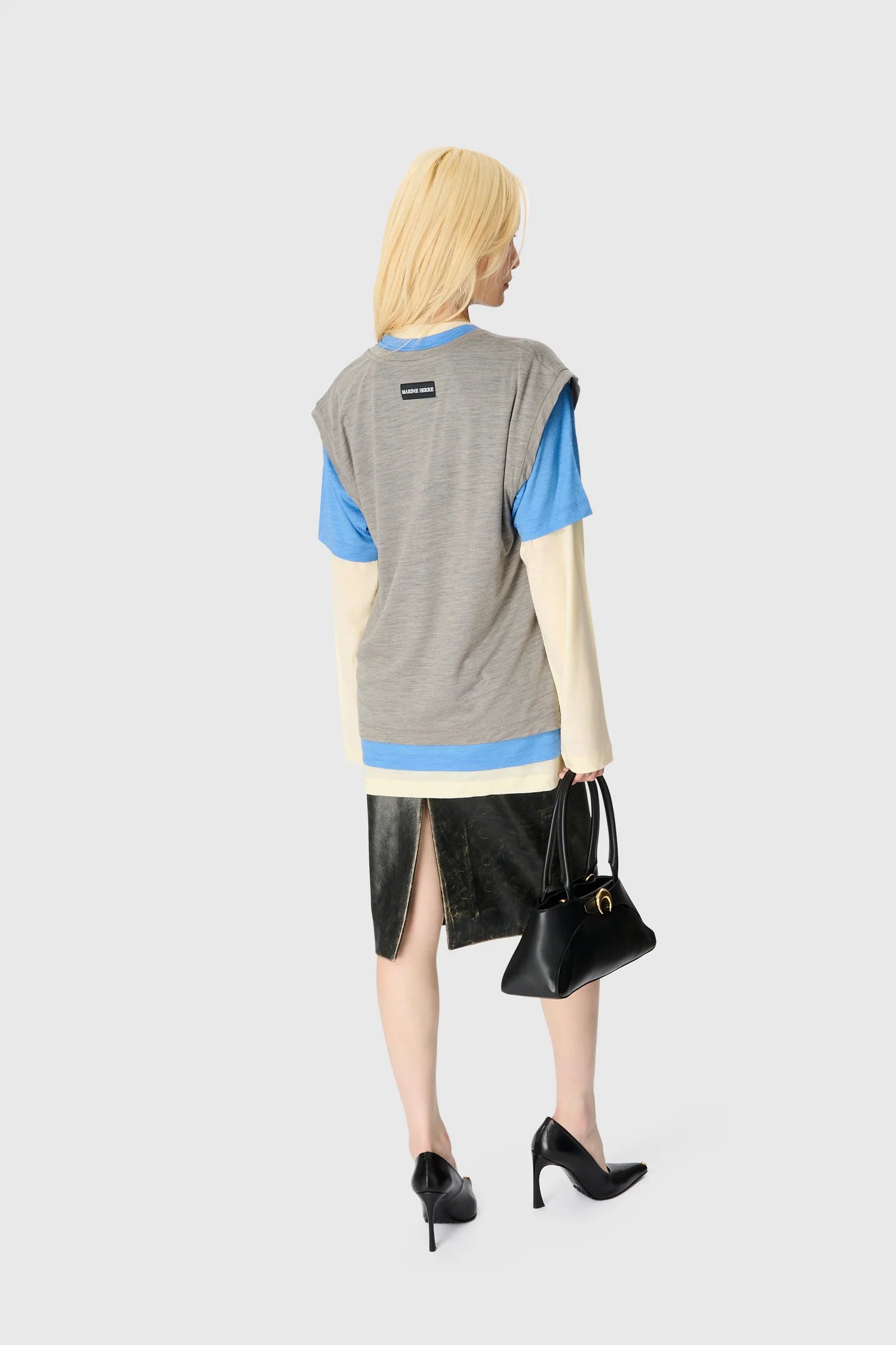 MERINO JERSEY THREE T-SHIRT SET (BLUE)