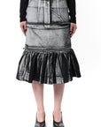PAINTED WORKWEAR SKIRT
