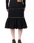 PAINTED WORKWEAR SKIRT