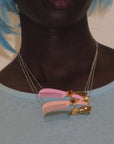 SHOOTING STAR COMB NECKLACE