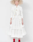 RUFFLE POCKET SKIRT