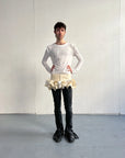 PANELLED JEANS