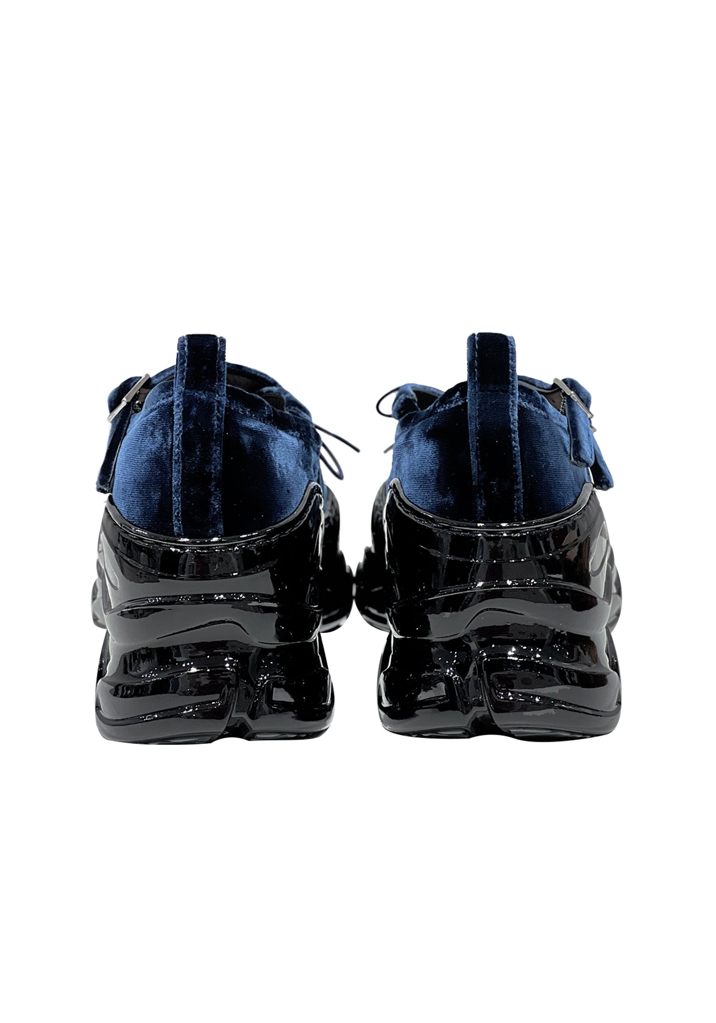 CLASSIC CRISS CROSS TRACKER BALLERINA (NAVY)