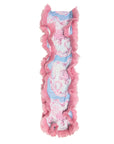 MESH PRINTED SCARF WITH WOOL (WEAVING LOOM MONSTER)