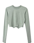 OVERTURNED LONG SLEEVE (SAGE)