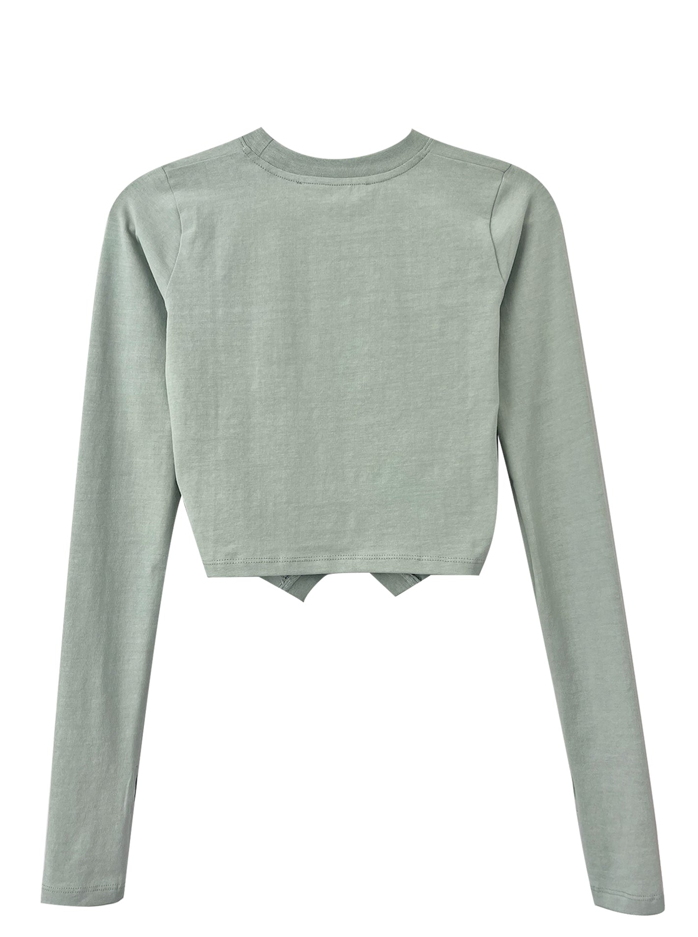 OVERTURNED LONG SLEEVE (SAGE)