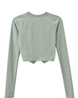 OVERTURNED LONG SLEEVE (SAGE)