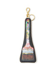 BRUSH KEYCHAIN POUCH